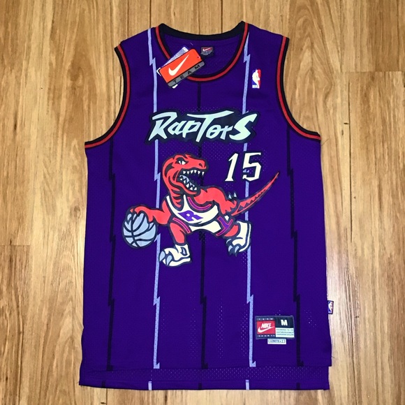 Nike Vince Carter Toronto Raptors #15 Jersey - Picture 1 of 2